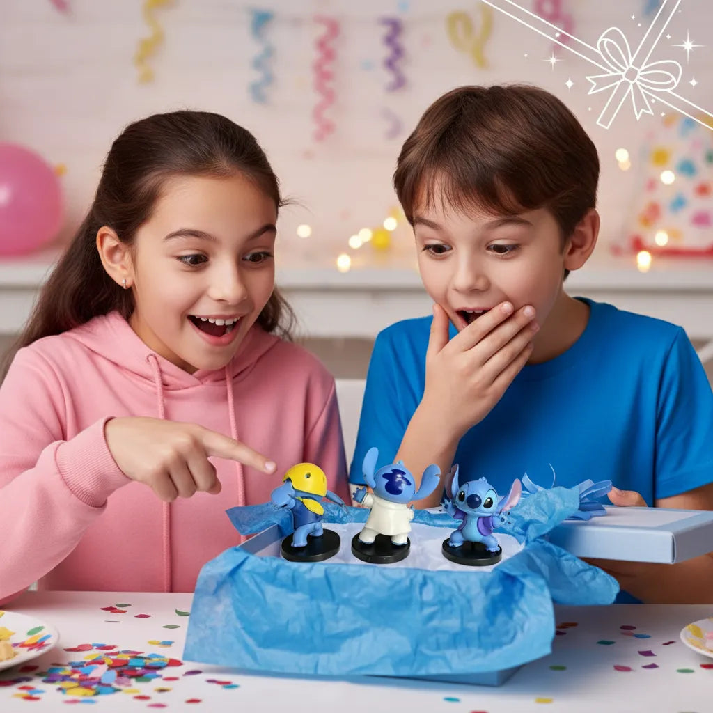 Figuras coleccionables Stitch x 6