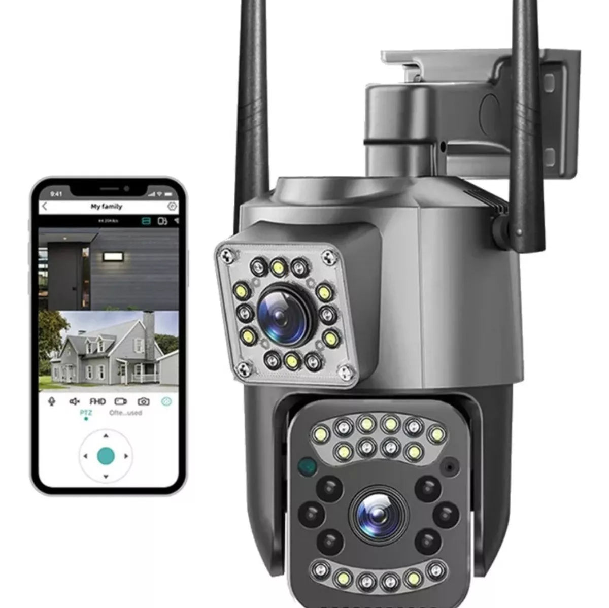 Nueva cámara de seguridad doble visión