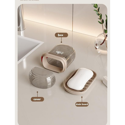 Jabonera de viaje lujo antigoteo