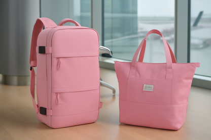 Viaja Sin Cargos Extra: Mochila Unisex + Kit de Viaje Completo