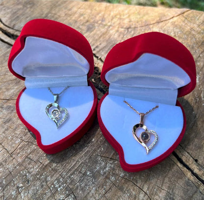 Collar Amor Infinito + Caja de Lujo