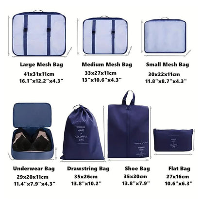 Viaja Sin Cargos Extra: Mochila Unisex + Kit de Viaje Completo