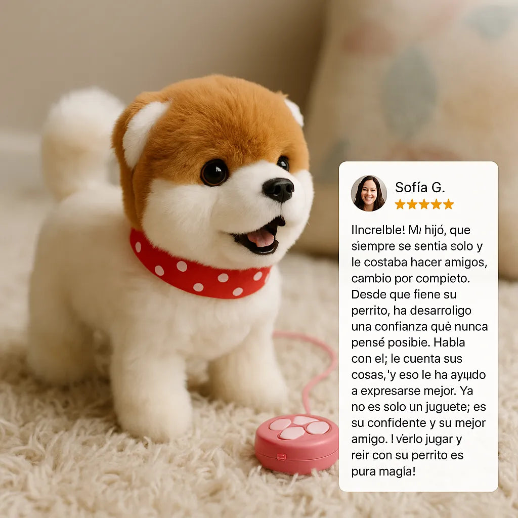 Perrito interactivo camina y ladra