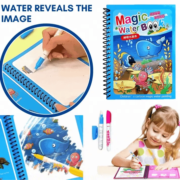 ✨ Nuevo MagicBook™ — Libro para pintar con agua para niños