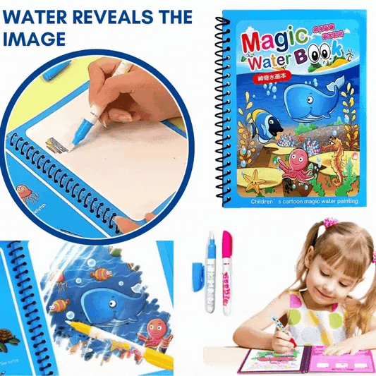 ✨ Nuevo MagicBook™ — Libro para pintar con agua para niños